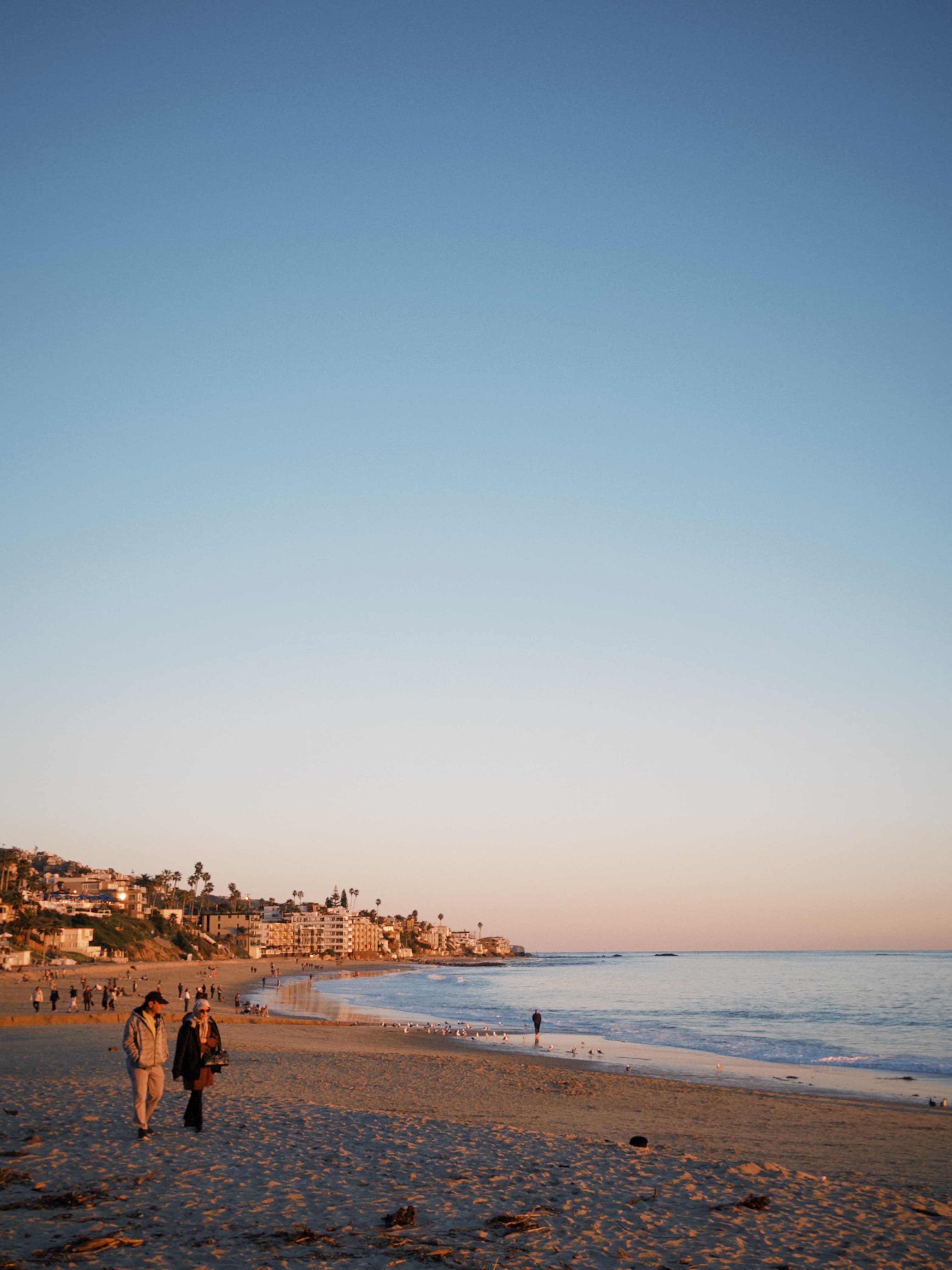 sunset at Laguna