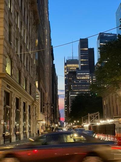 Skyline in New York city, a trip in May 2023
